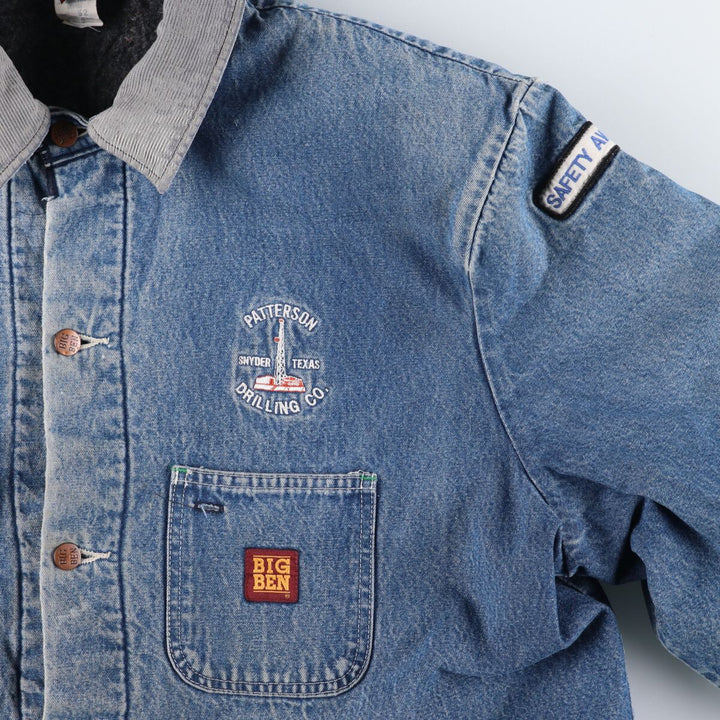 80'S Big Ben BIGBEN denim coveralls, men's XXL size, vintage / eaa512427