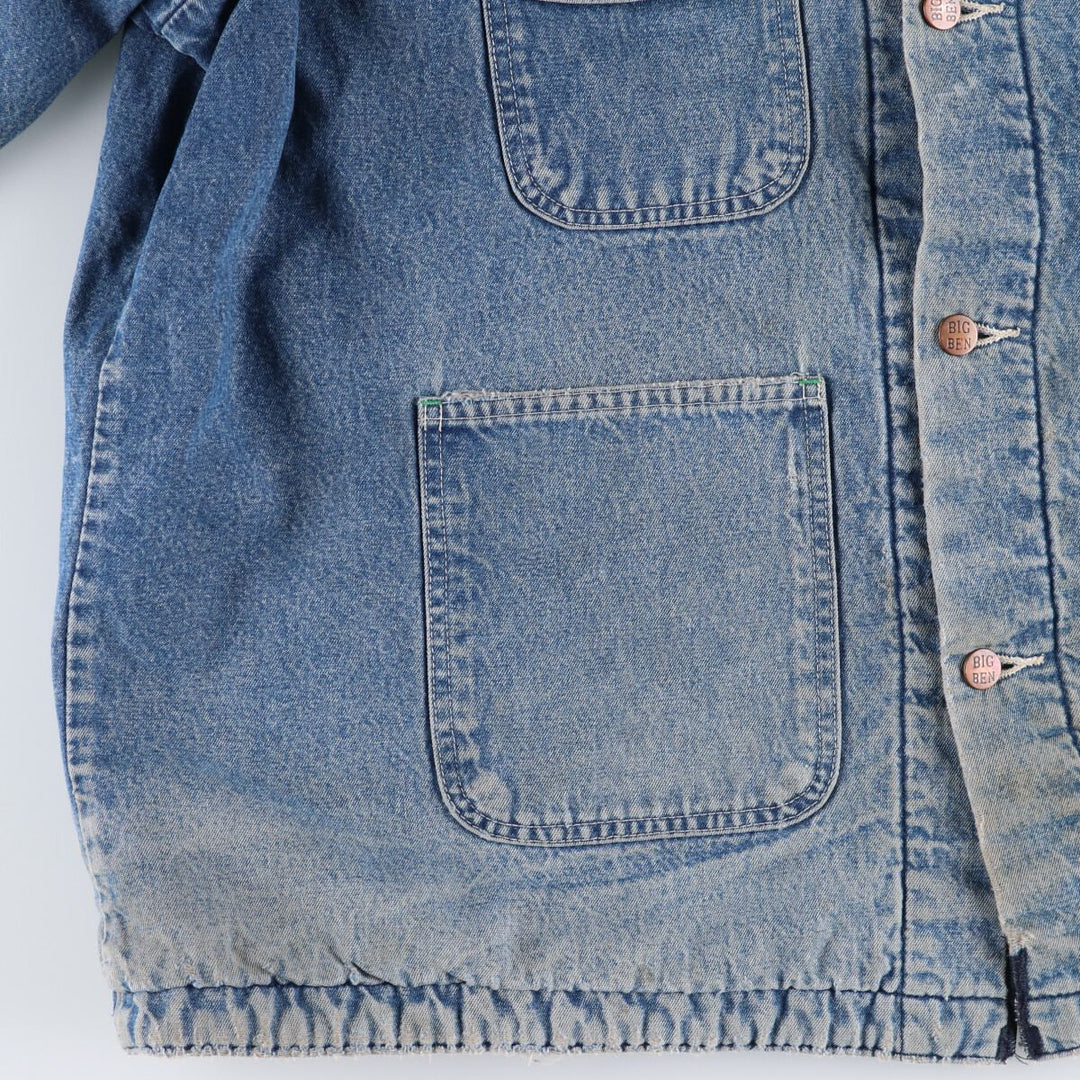 80'S Big Ben BIGBEN denim coveralls, men's XXL size, vintage / eaa512427