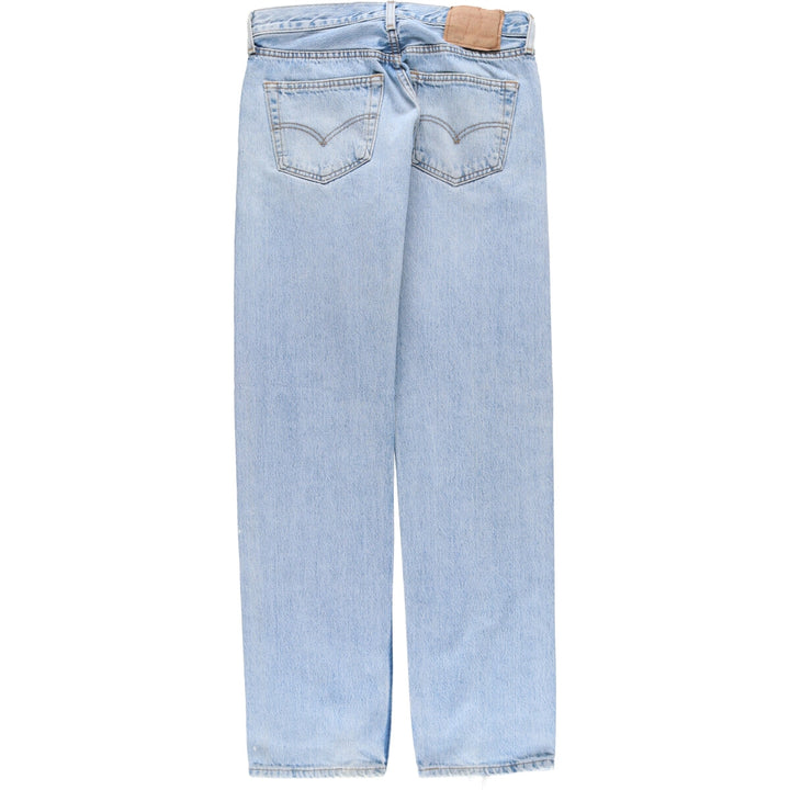 90'S Levi's 501 01 06 Straight Denim Pants, Men's, Vintage, Size W30 cotton blue type Vintage Second Hand