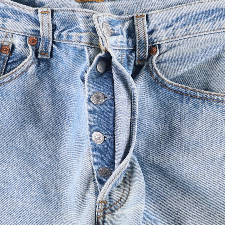 90'S Levi's 501 01 06 Straight Denim Pants, Men's, Vintage, Size W30 cotton blue type Vintage Second Hand
