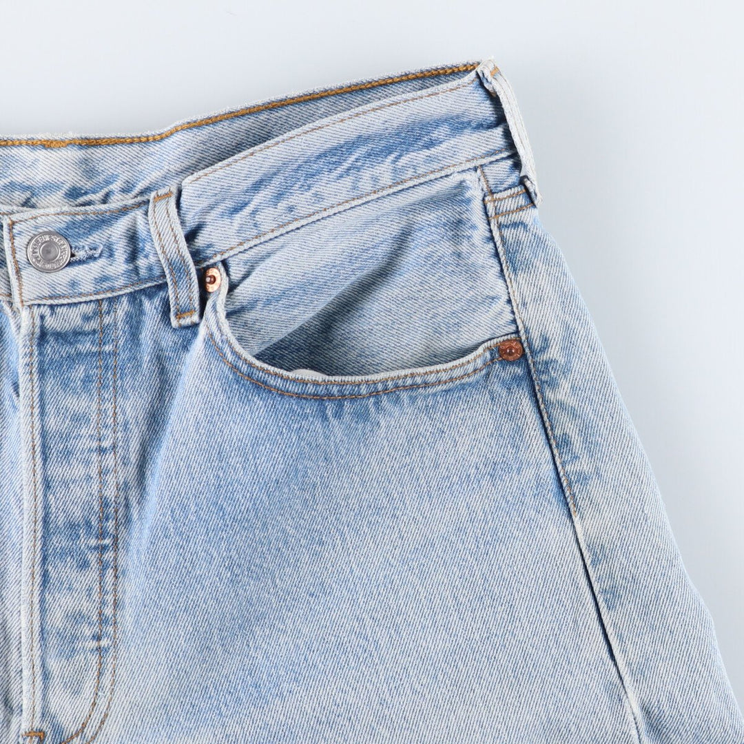 90'S Levi's 501 01 06 Straight Denim Pants, Men's, Vintage, Size W30 cotton blue type Vintage Second Hand