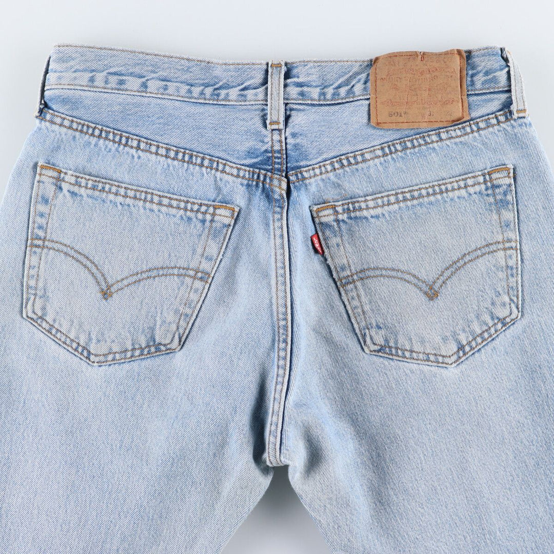 90'S Levi's 501 01 06 Straight Denim Pants, Men's, Vintage, Size W30 cotton blue type Vintage Second Hand