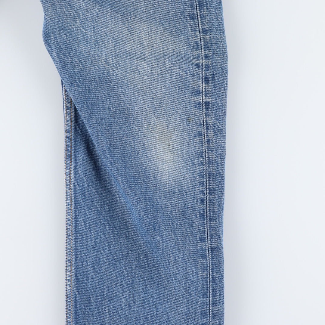 Levi's 501 straight denim pants for men, size W32 cotton blue type Vintage Second Hand