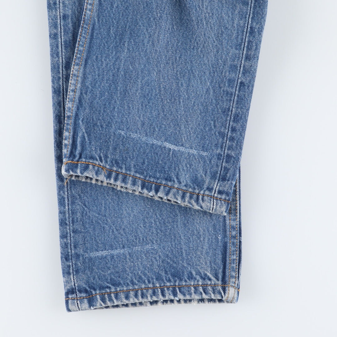 Levi's 501 straight denim pants for men, size W32 cotton blue type Vintage Second Hand
