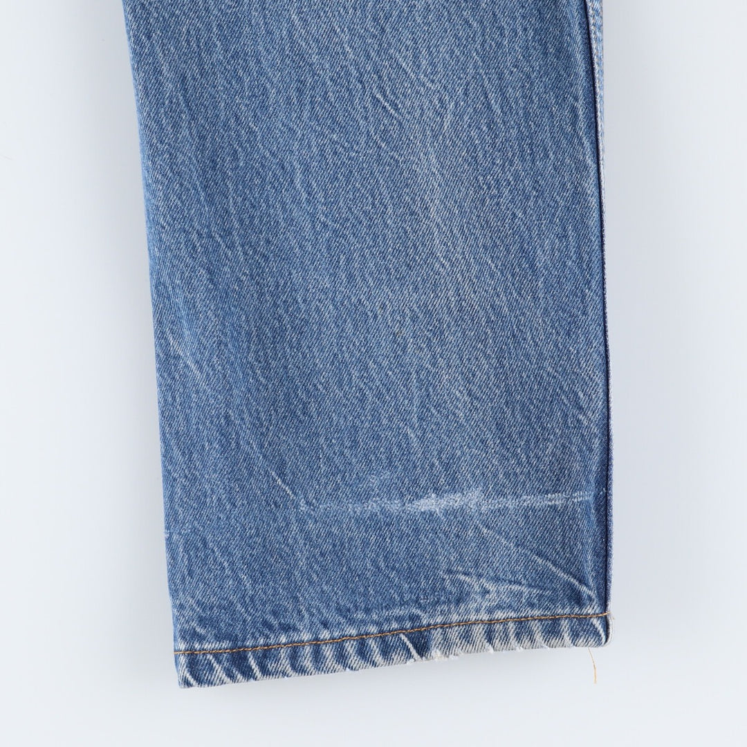 Levi's 501 straight denim pants for men, size W32 cotton blue type Vintage Second Hand