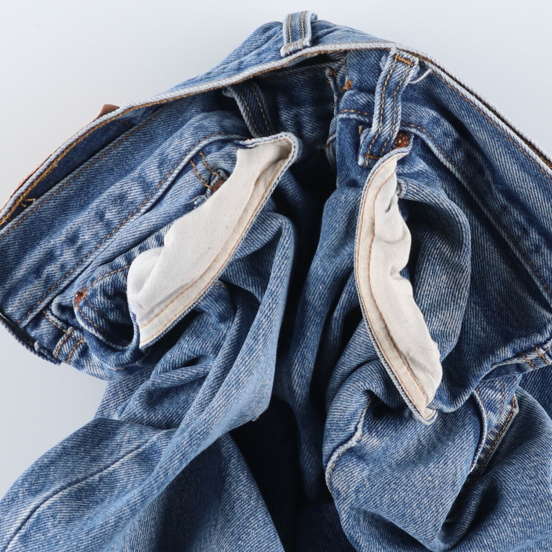 Levi's 501 straight denim pants for men, size W32 cotton blue type Vintage Second Hand