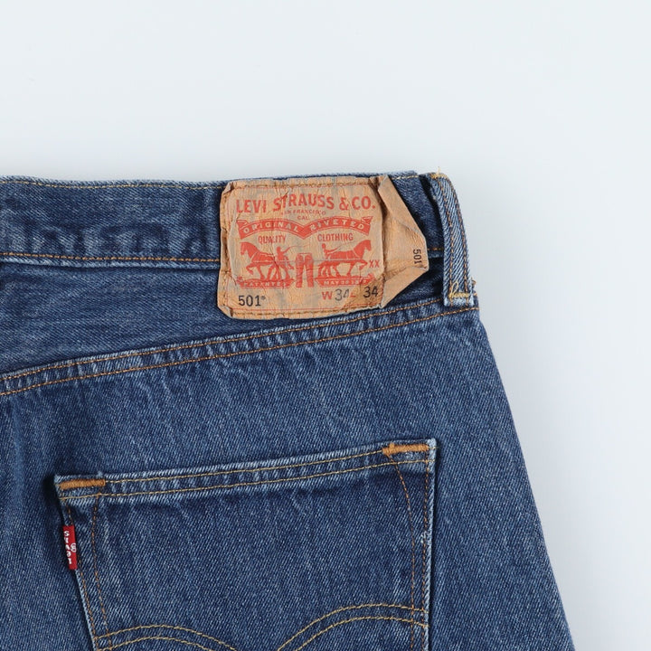 Levi's 501 straight denim pants for men, size W34 / eaa512444