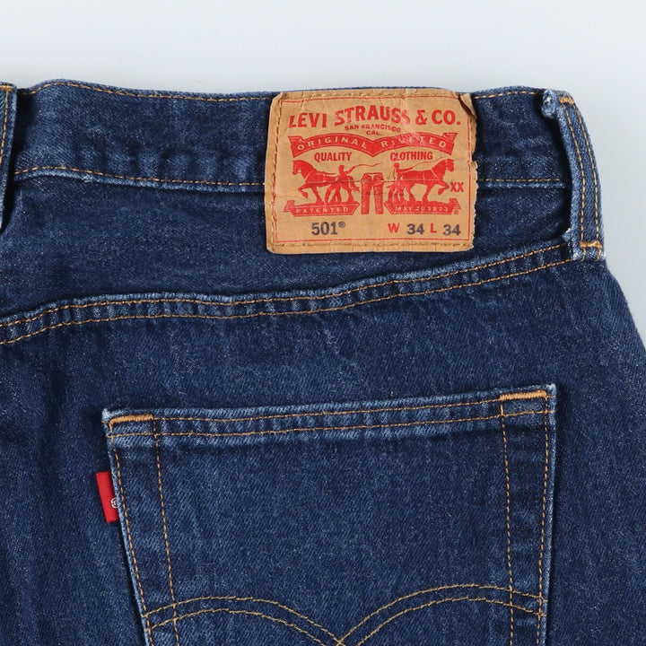Levi's 501 straight denim pants for men, size W34 / eaa512446