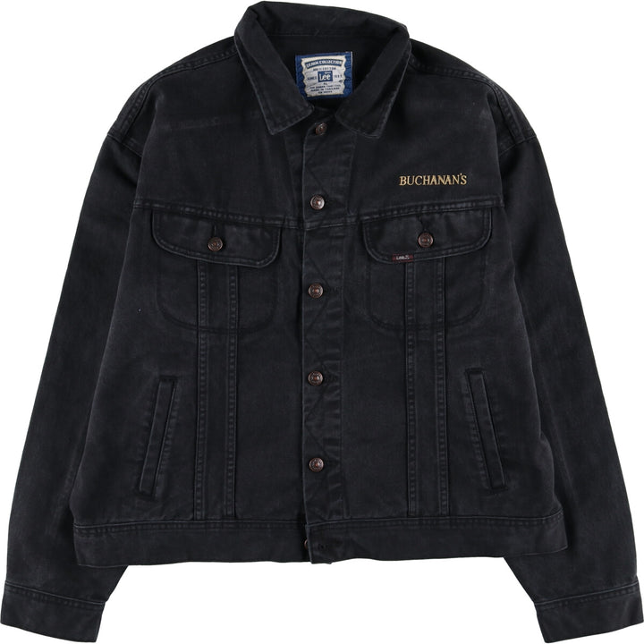90'S Lee Black Denim Jacket G-Jean Men's XL Vintage /eaa512467