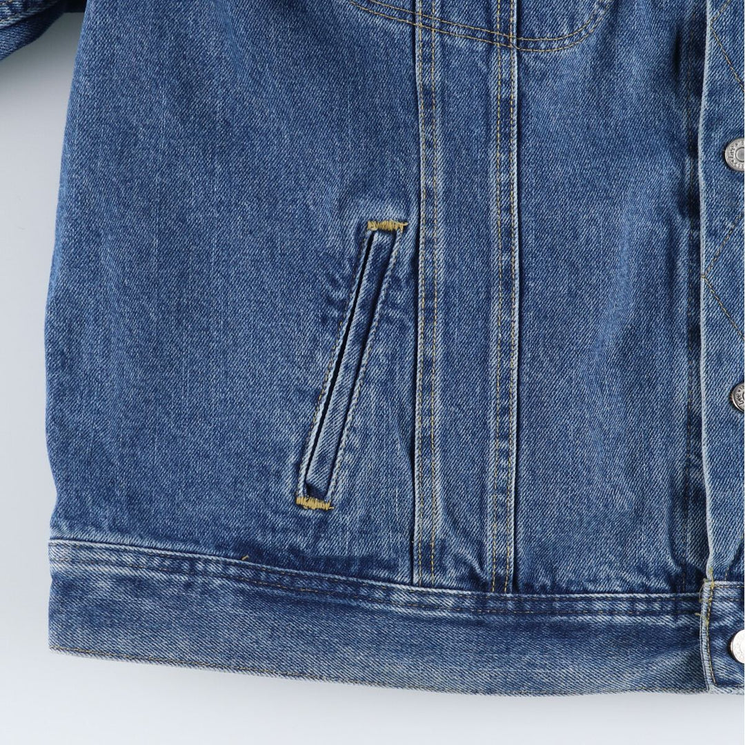 90'S Lee denim jacket, denim jacket, made in USA, men's XXL size, vintage /eaa512476