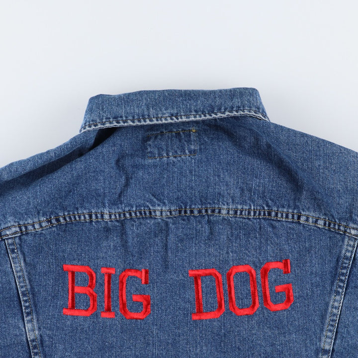 90'S Lee denim jacket, denim jacket, made in USA, men's XXL size, vintage /eaa512476