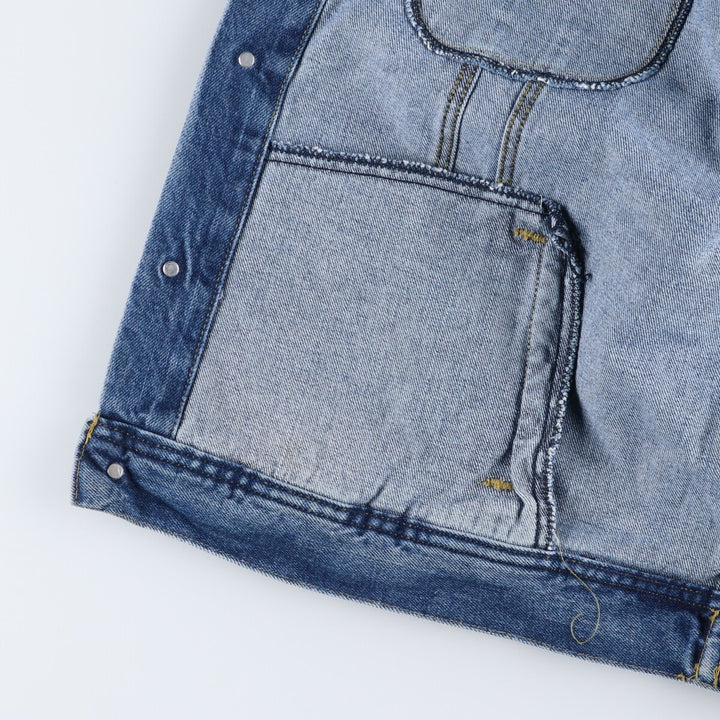 90'S Lee denim jacket, denim jacket, made in USA, men's XXL size, vintage /eaa512476