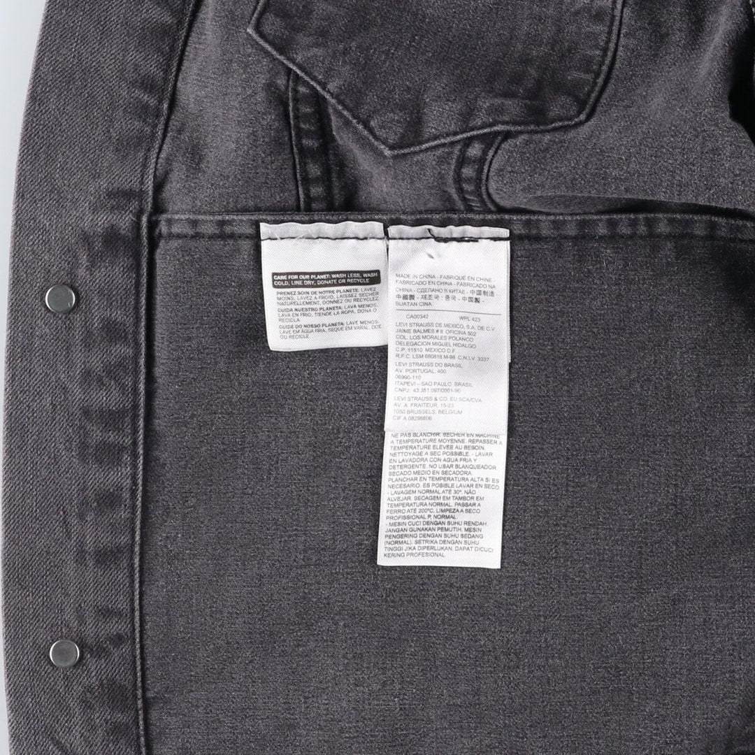 Levi's 70994-0006 denim jacket, men's size L / eaa512478
