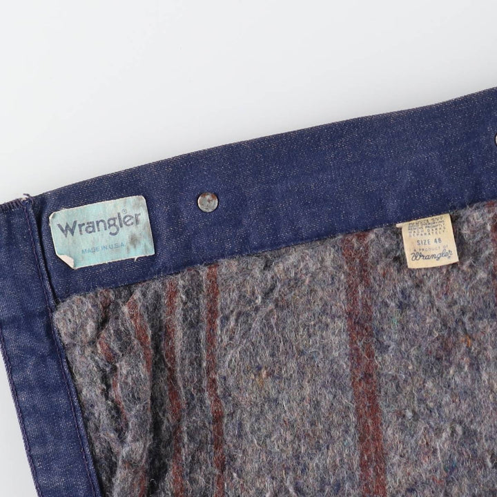 70'S Wrangler denim coverall made in USA, men's XL size, vintage /eaa512488