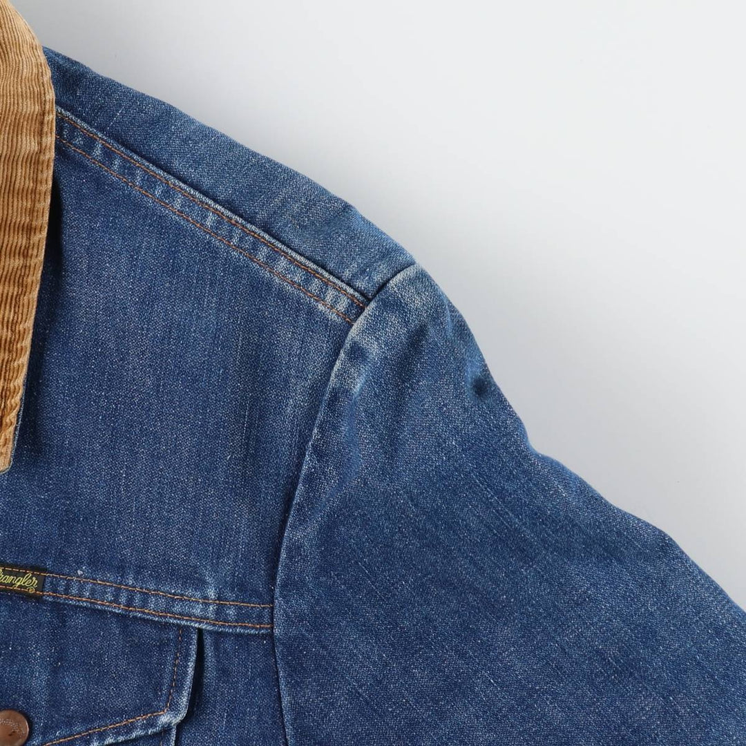 Vintage 80'S Wrangler denim jacket, made in the USA, size L for men / eaa512490