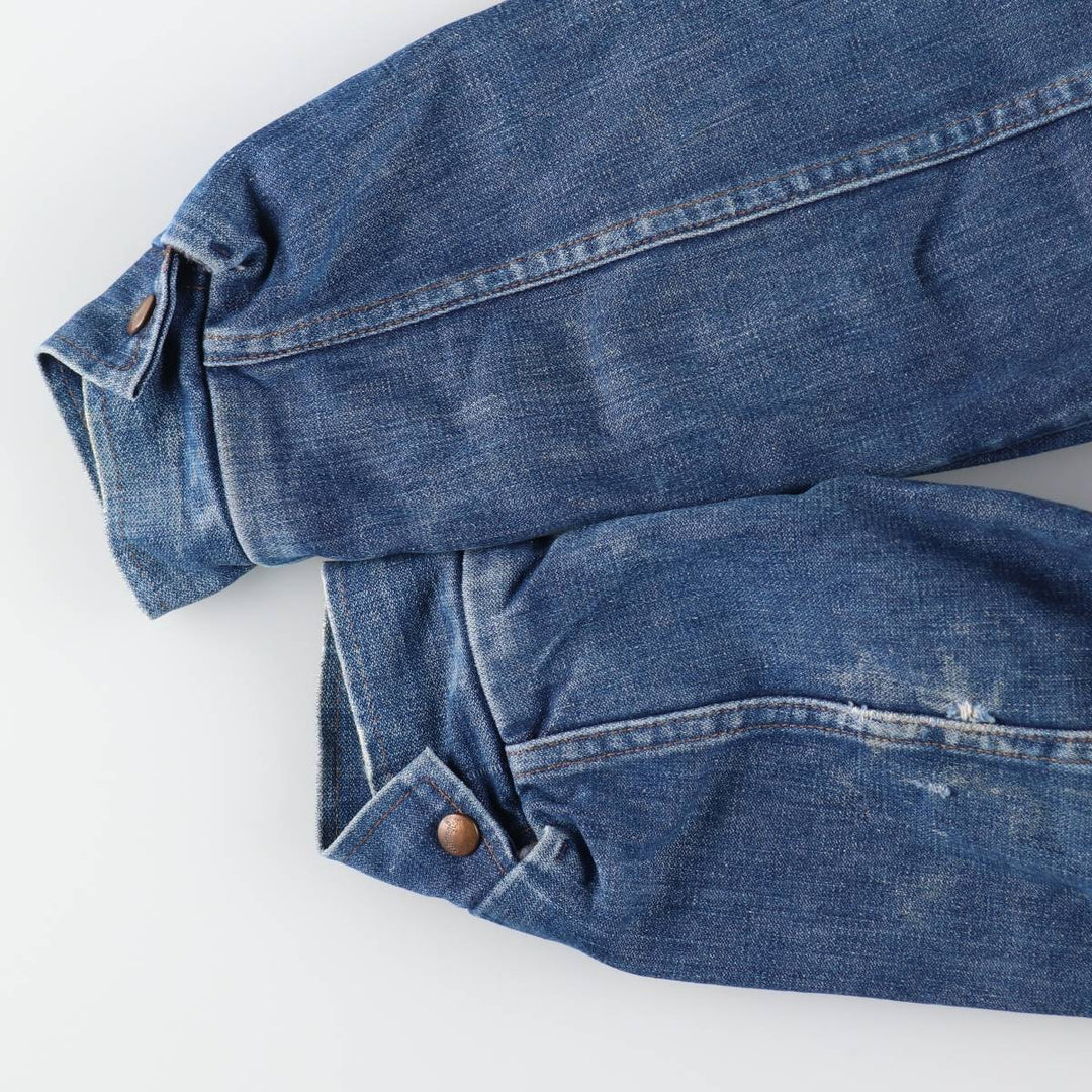 Vintage 80'S Wrangler denim jacket, made in the USA, size L for men / eaa512490