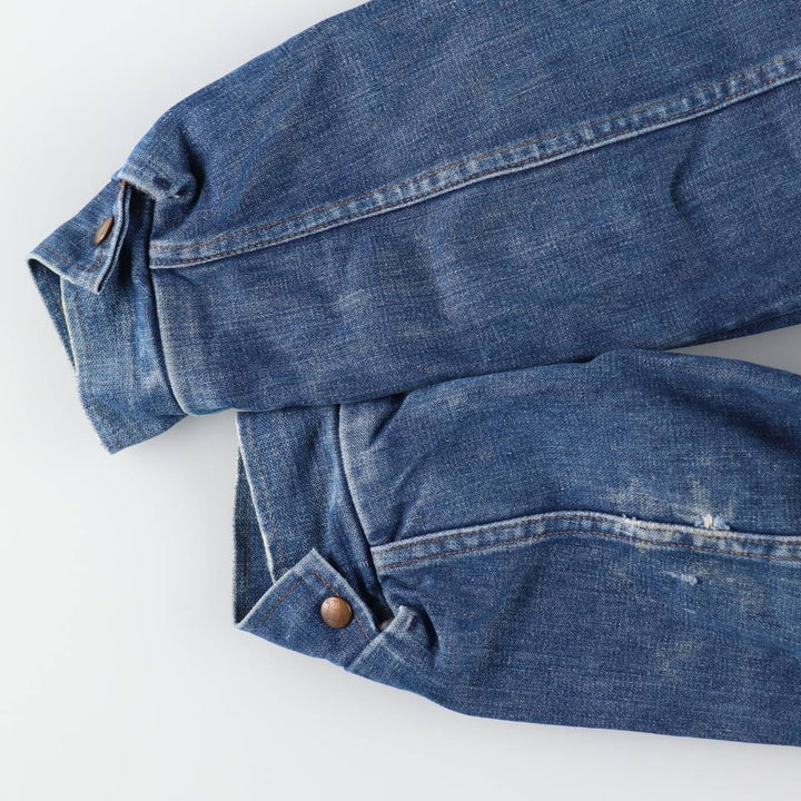 Vintage 80'S Wrangler denim jacket, made in the USA, size L for men / eaa512490