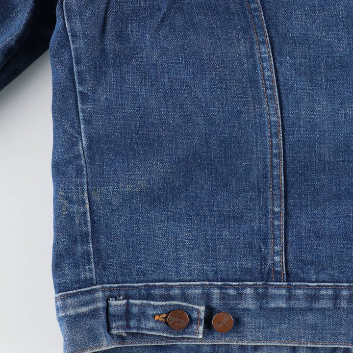 Vintage 80'S Wrangler denim jacket, made in the USA, size L for men / eaa512490