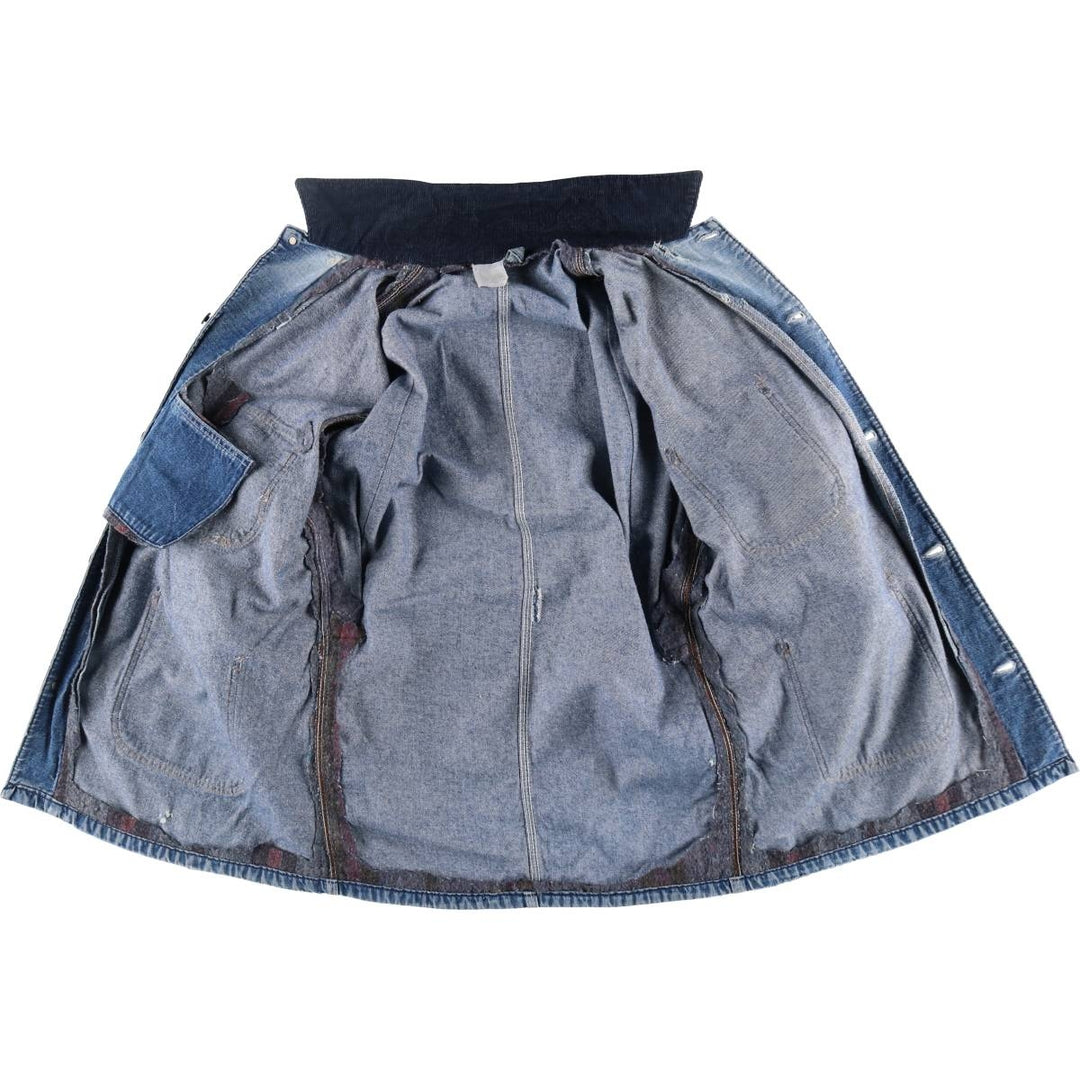 Carhartt Michigan Chore Coat Denim Jacket G-Jean Made in USA Men's L Size Vintage /eaa512491