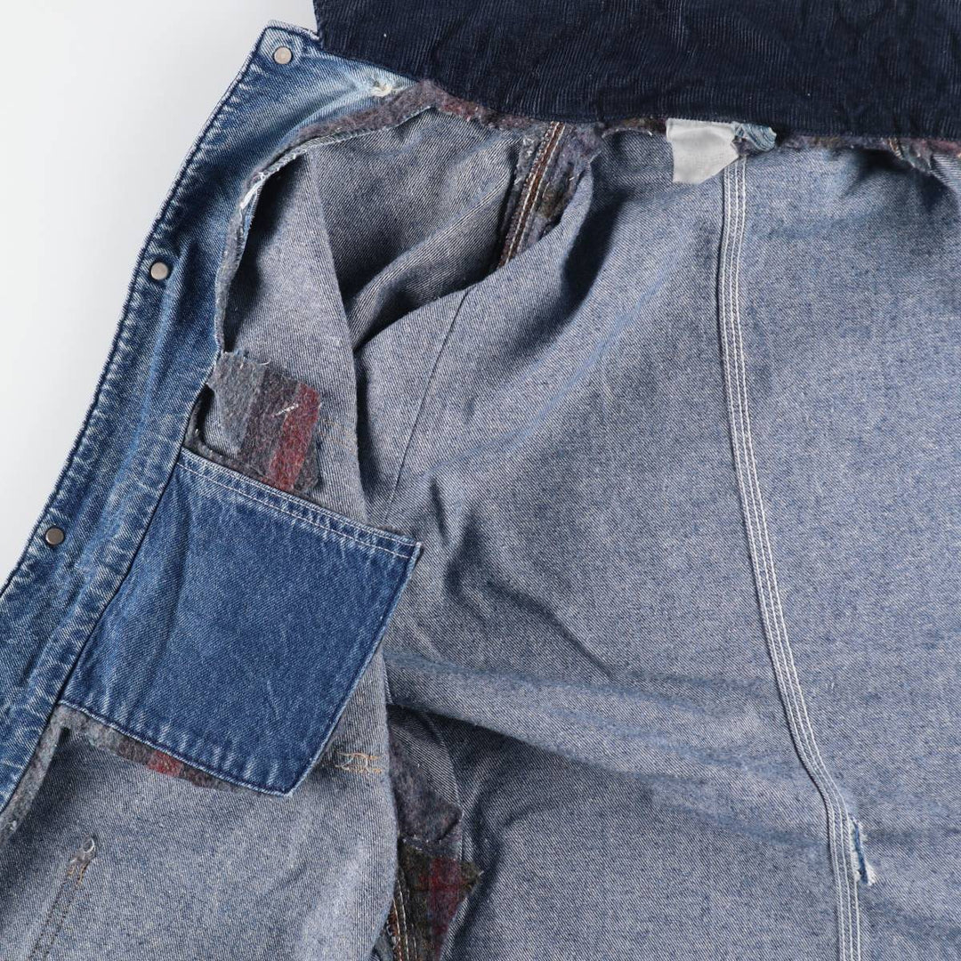 Carhartt Michigan Chore Coat Denim Jacket G-Jean Made in USA Men's L Size Vintage /eaa512491