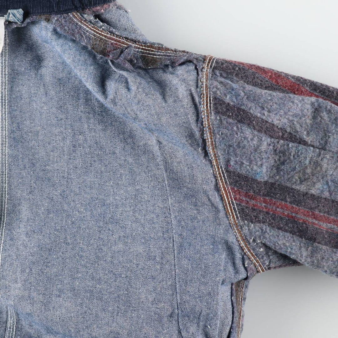 Carhartt Michigan Chore Coat Denim Jacket G-Jean Made in USA Men's L Size Vintage /eaa512491