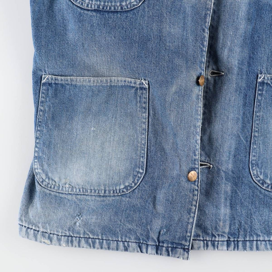 Carhartt Michigan Chore Coat Denim Jacket G-Jean Made in USA Men's L Size Vintage /eaa512491