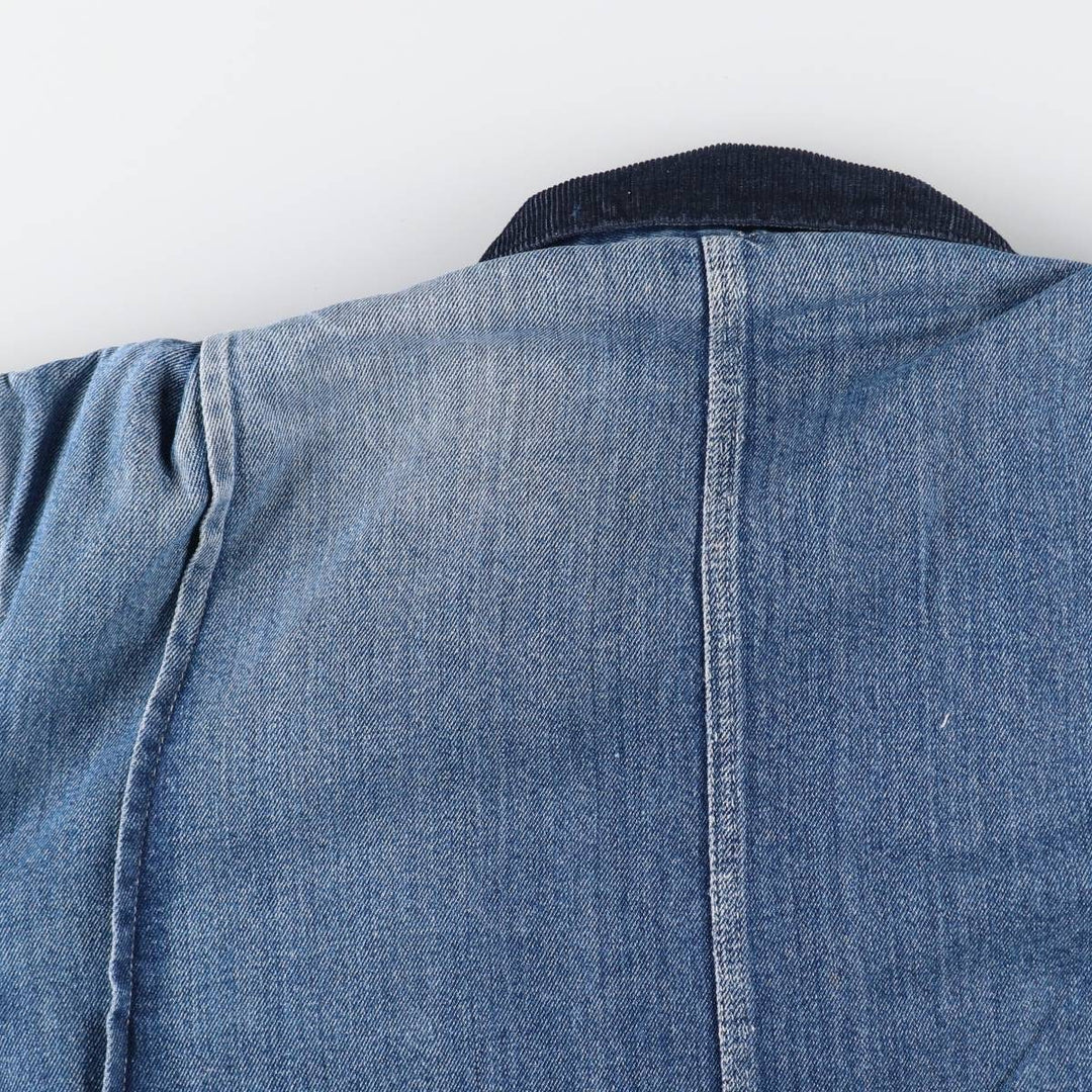 Carhartt Michigan Chore Coat Denim Jacket G-Jean Made in USA Men's L Size Vintage /eaa512491