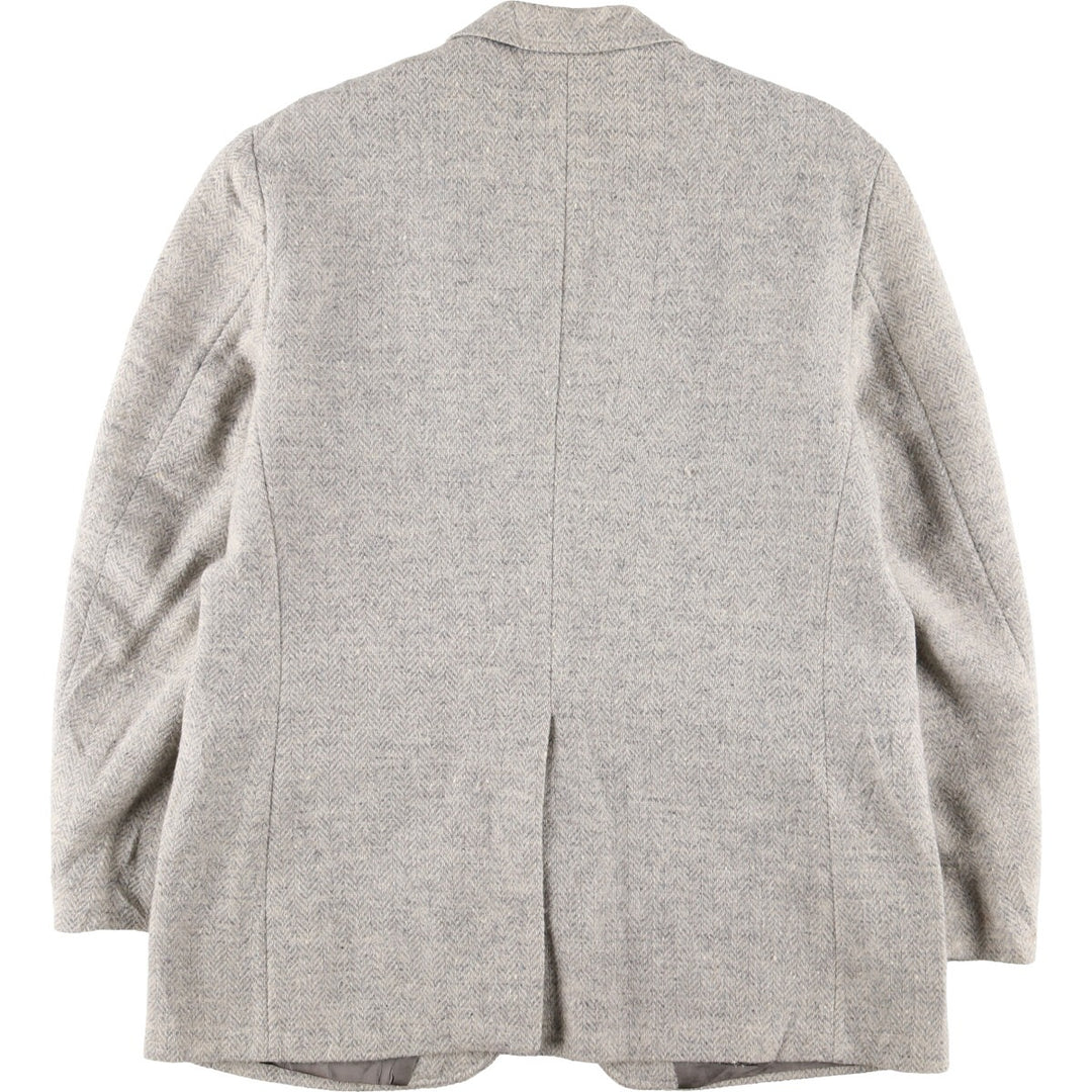 80's Levi's MENSWEAR Herringbone Wool Tailored Jacket Made in USA Men's L size /eaa512501