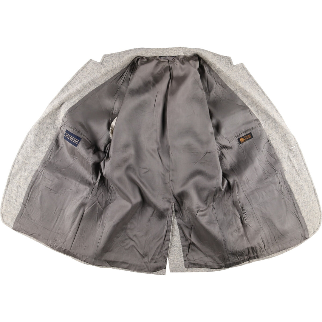 80's Levi's MENSWEAR Herringbone Wool Tailored Jacket Made in USA Men's L size /eaa512501