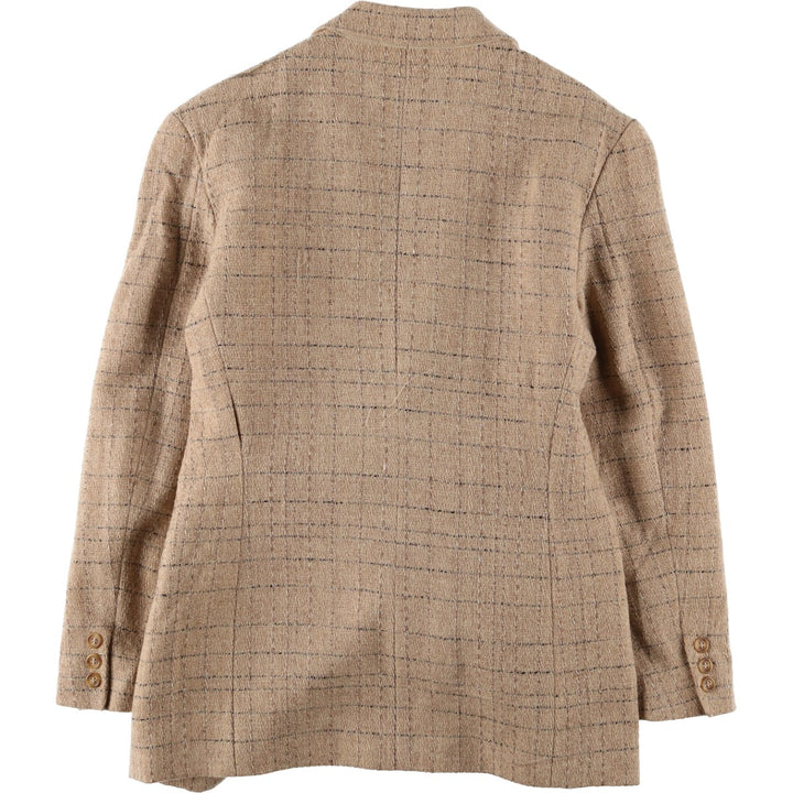 Donna Karan New York DNKY Check Pattern Wool Tailored Jacket Made in USA Men's M size /eaa512503