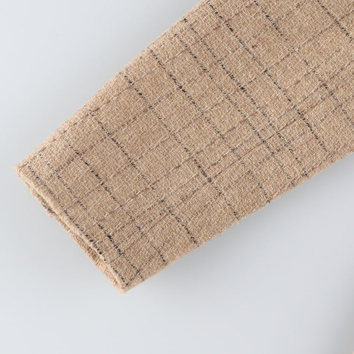 Donna Karan New York DNKY Check Pattern Wool Tailored Jacket Made in USA Men's M size /eaa512503