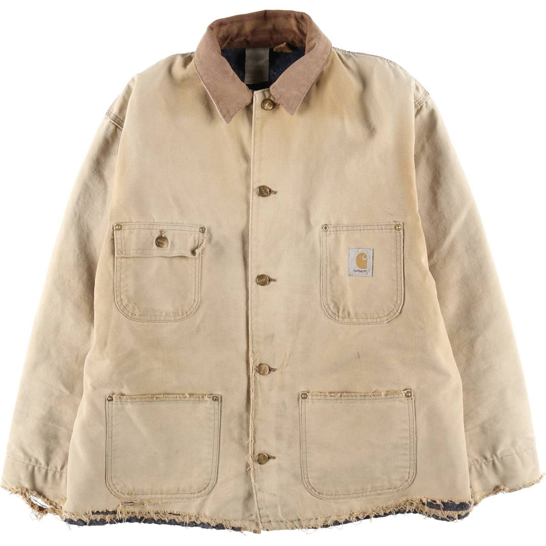 Carhartt Michigan Chore Coat Duck Coverall Men's XL equivalent / eaa512512