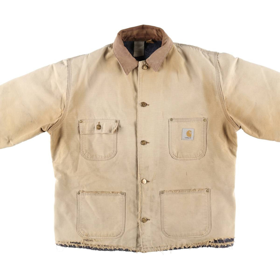 Carhartt Michigan Chore Coat Duck Coverall Men's XL equivalent / eaa512512