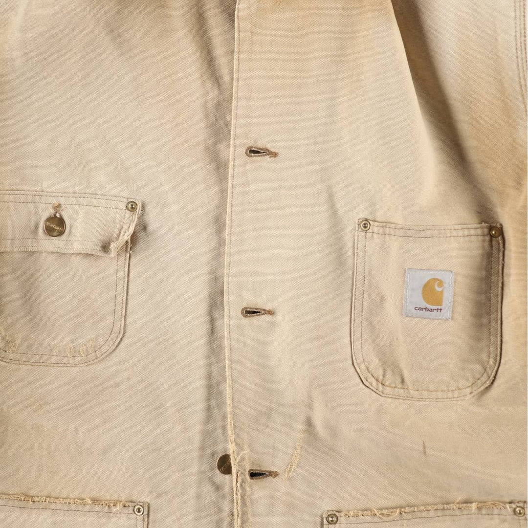 Carhartt Michigan Chore Coat Duck Coverall Men's XL equivalent / eaa512512