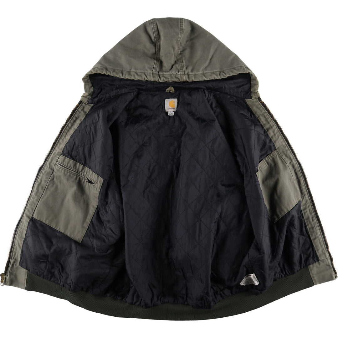 Carhartt Active Jacket Duck Full Zip Hoodie Men's XL / eaa512529