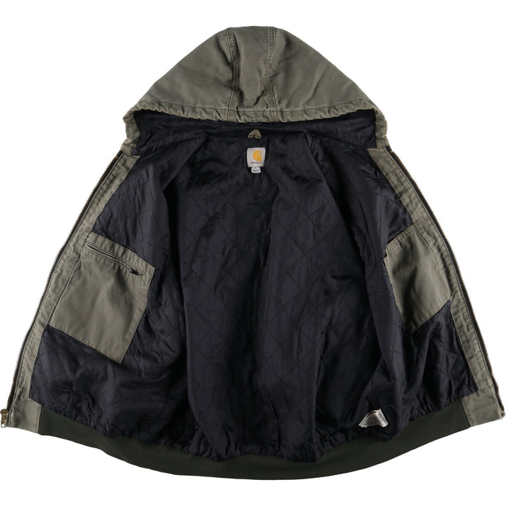 Carhartt Active Jacket Duck Full Zip Hoodie Men's XL / eaa512529