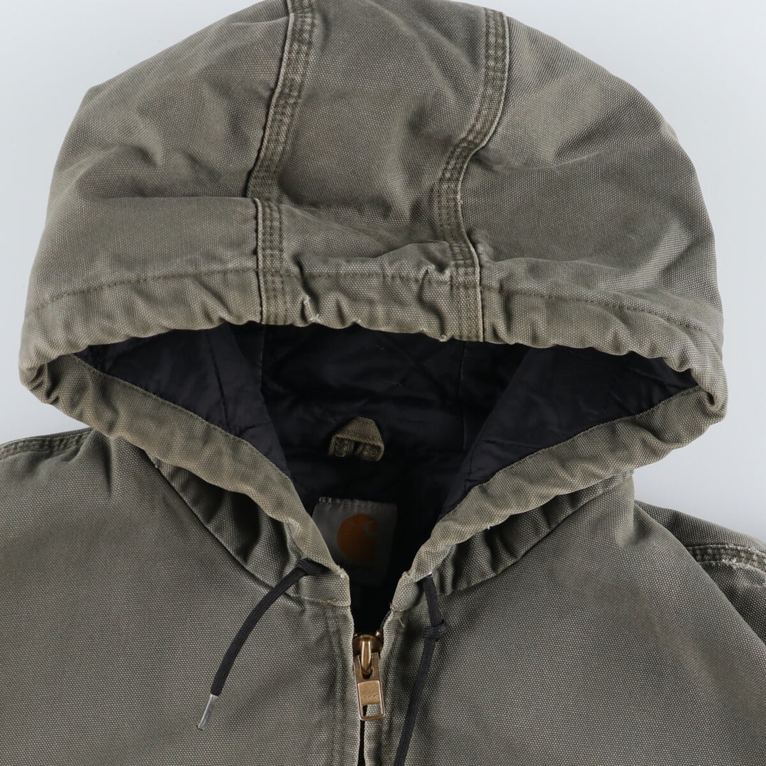 Carhartt Active Jacket Duck Full Zip Hoodie Men's XL / eaa512529