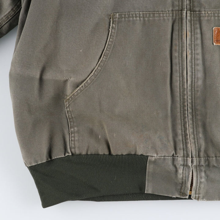 Carhartt Active Jacket Duck Full Zip Hoodie Men's XL / eaa512529