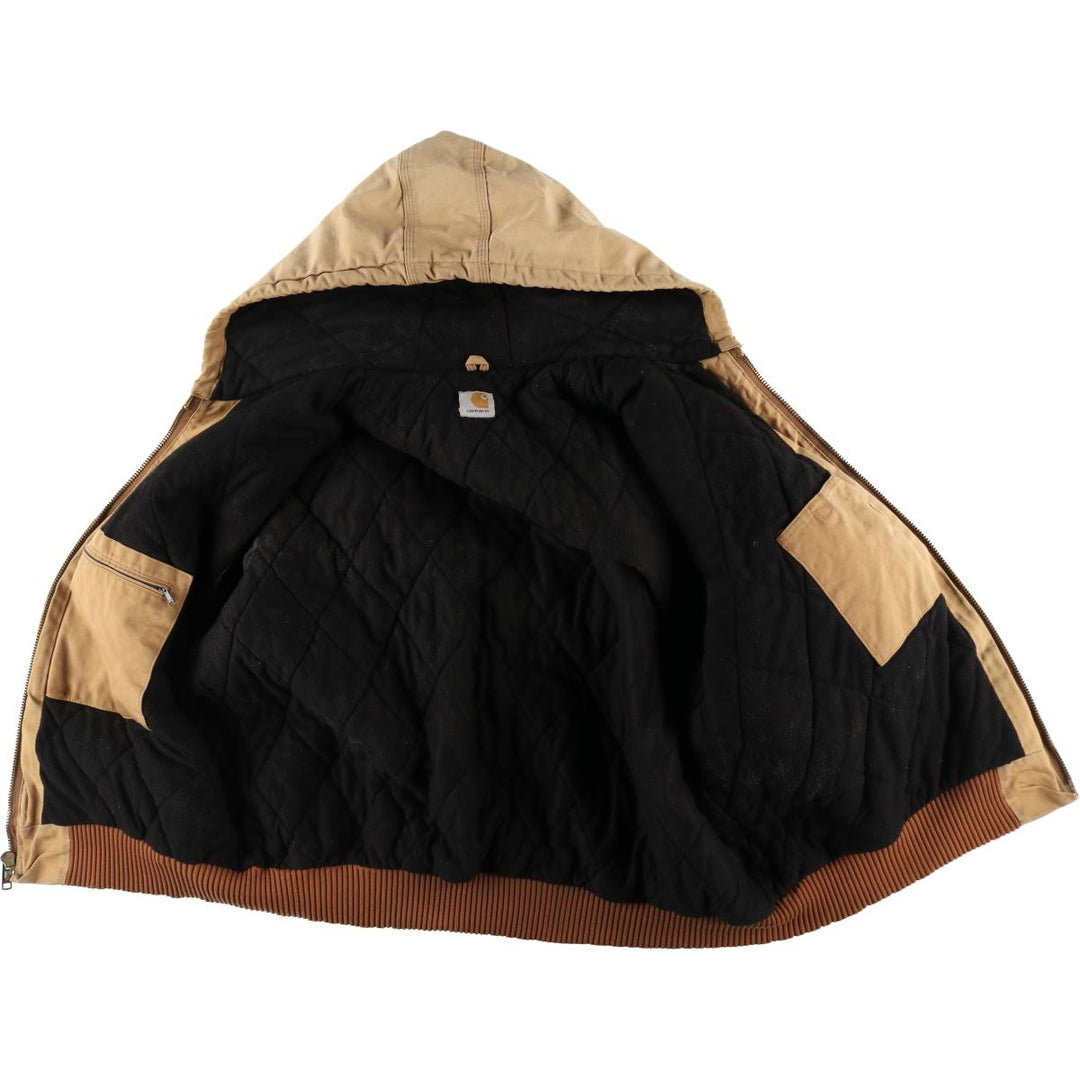 Carhartt Active Jacket Duck Full Zip Hoodie Men's XXL / eaa512536