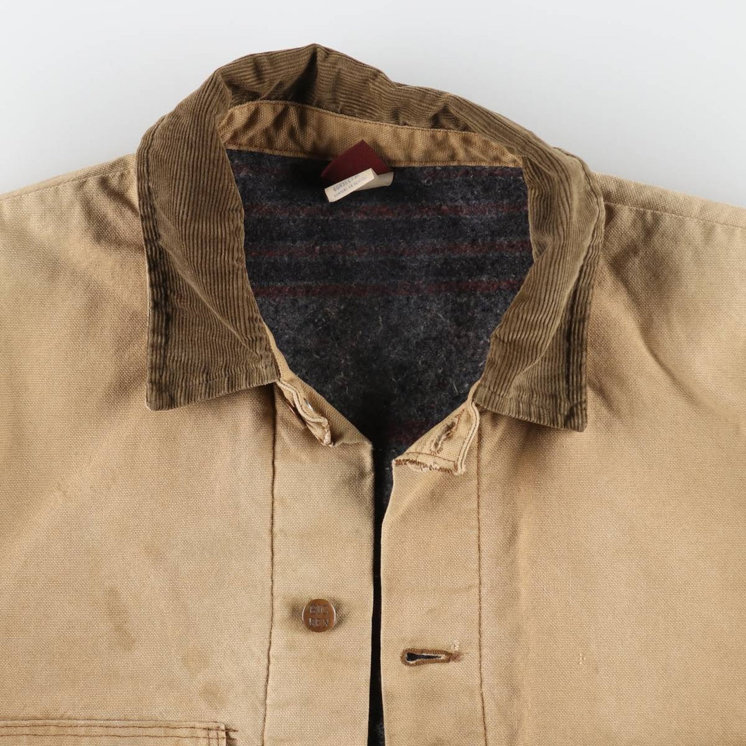 80'S Big Ben BIGBEN Duck Coverall Made in USA Men's L Size Vintage /eaa512541