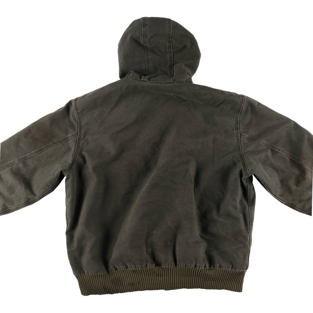 Carhartt Active Jacket Duck Full Zip Hoodie Men's XL / eaa512559