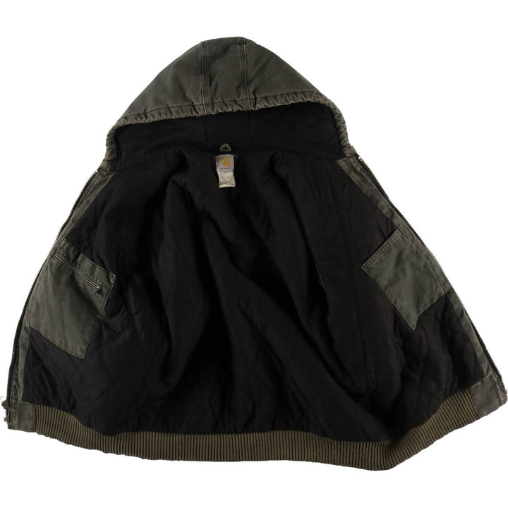 Carhartt Active Jacket Duck Full Zip Hoodie Men's XL / eaa512559