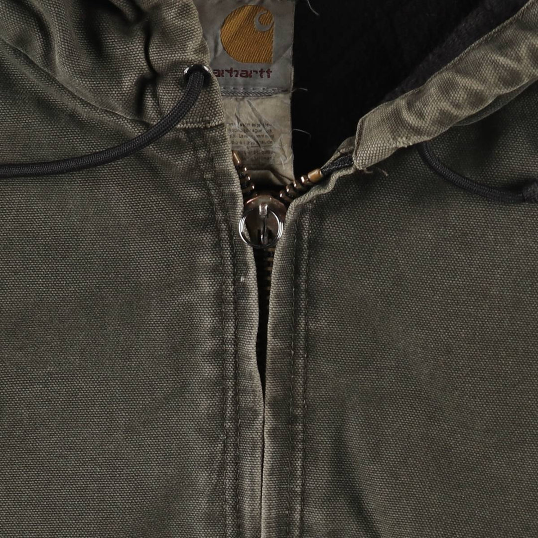 Carhartt Active Jacket Duck Full Zip Hoodie Men's XL / eaa512559