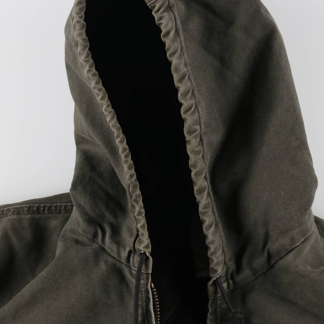 Carhartt Active Jacket Duck Full Zip Hoodie Men's XL / eaa512559