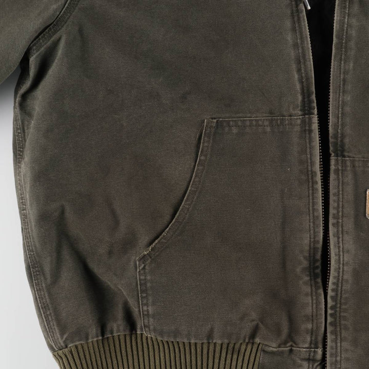 Carhartt Active Jacket Duck Full Zip Hoodie Men's XL / eaa512559