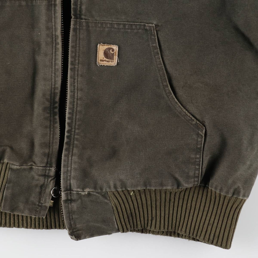 Carhartt Active Jacket Duck Full Zip Hoodie Men's XL / eaa512559