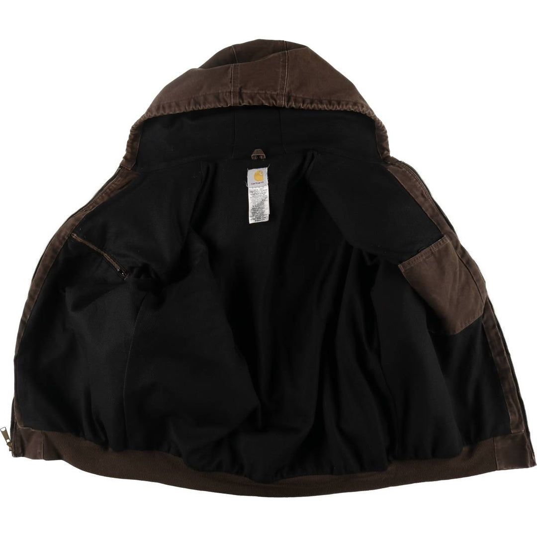 Carhartt Active Jacket Duck Full Zip Hoodie Men's XL equivalent / eaa512561