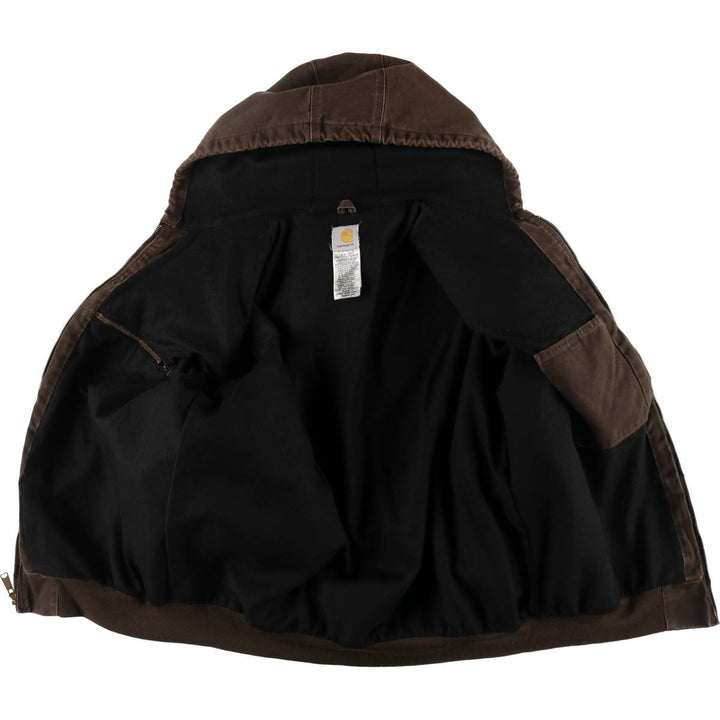 Carhartt Active Jacket Duck Full Zip Hoodie Men's XL equivalent / eaa512561