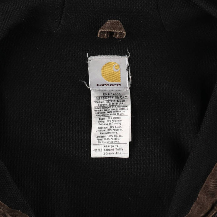 Carhartt Active Jacket Duck Full Zip Hoodie Men's XL equivalent / eaa512561