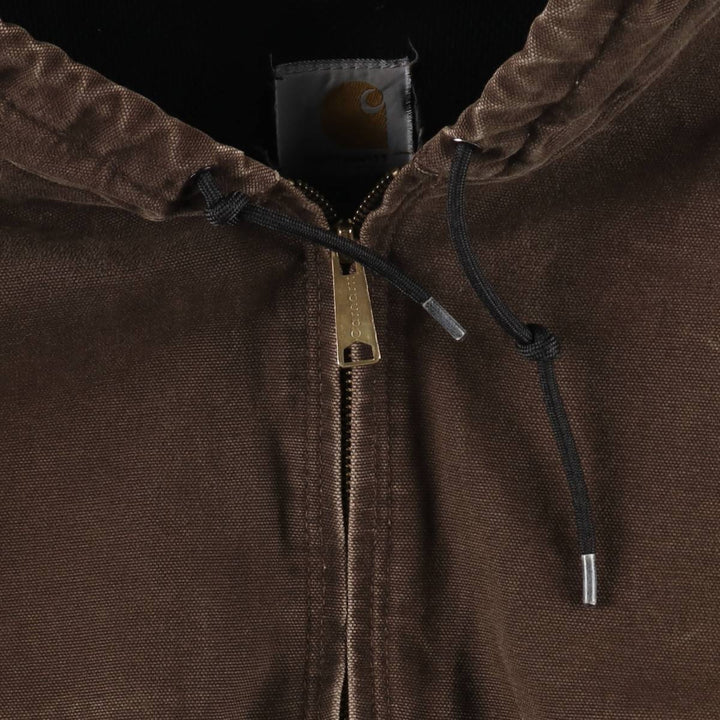 Carhartt Active Jacket Duck Full Zip Hoodie Men's XL equivalent / eaa512561